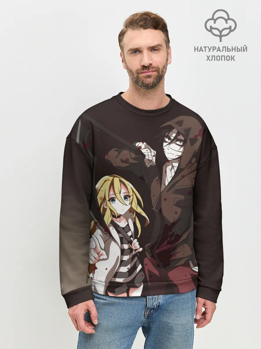 Мужской свитшот базовый / Рейчел и Зак