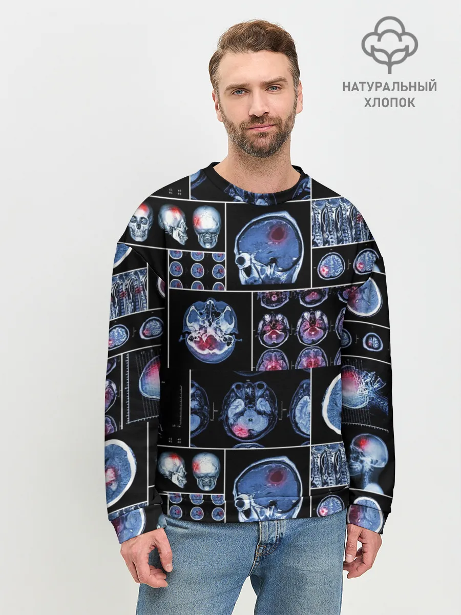 Мужской свитшот базовый / неврология