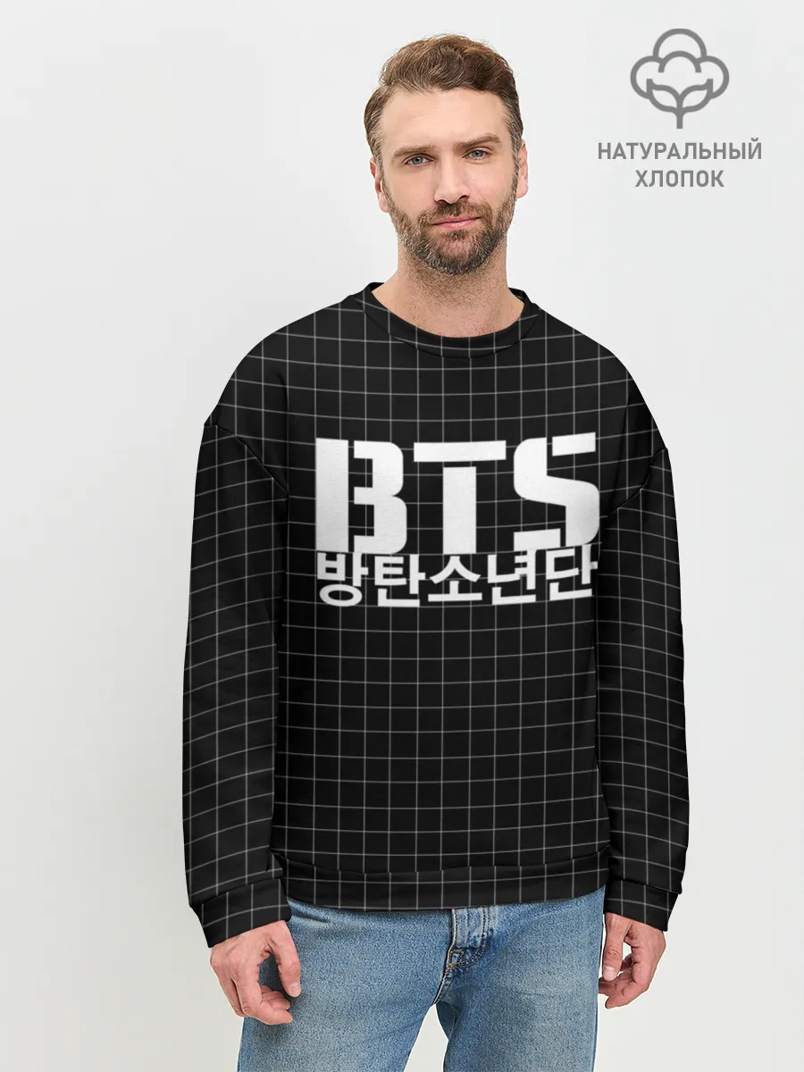 Мужской свитшот базовый / BTS