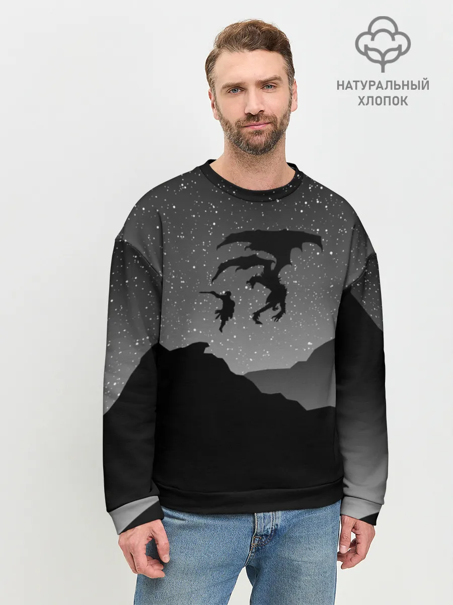 Мужской свитшот базовый / THE ELDER SCROLLS