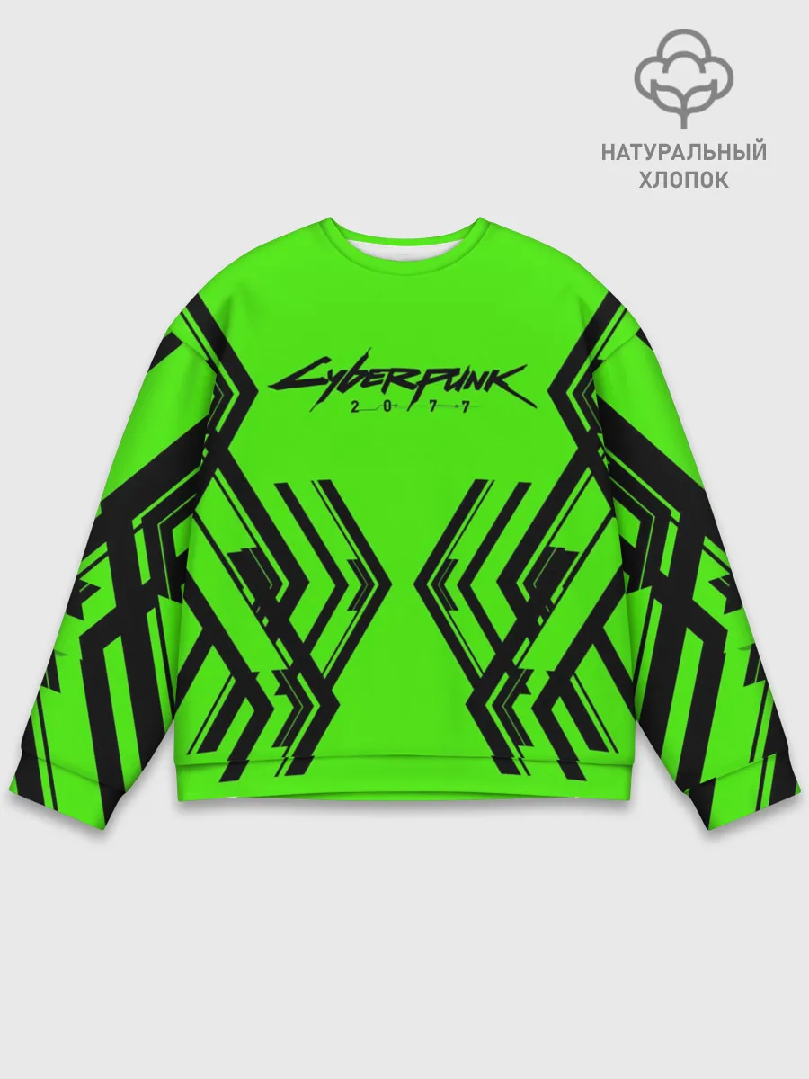 Мужской свитшот базовый / CyberPunk 2077