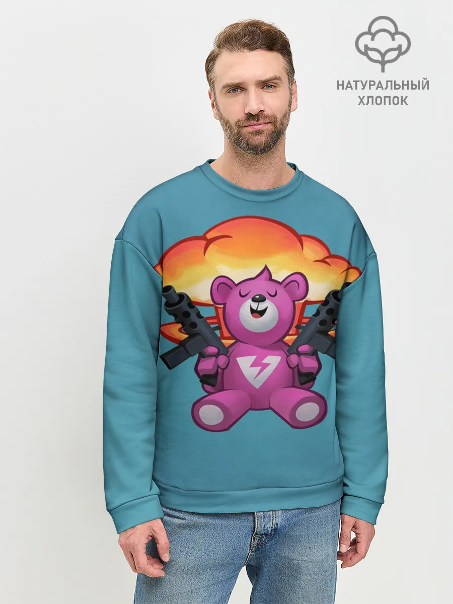 Мужской свитшот базовый / Fortnite Bear