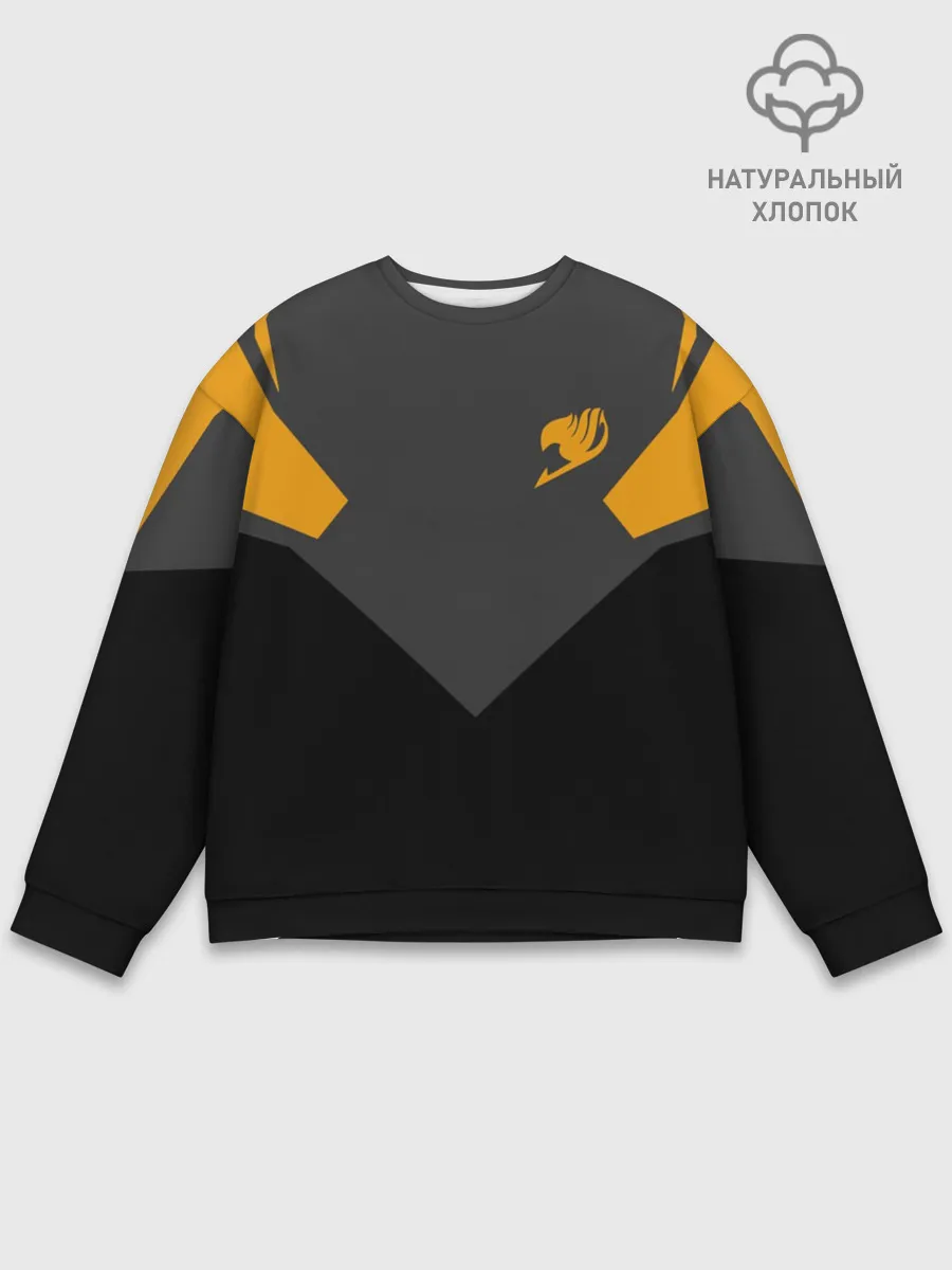 Мужской свитшот базовый / Хвост Феи абстрация