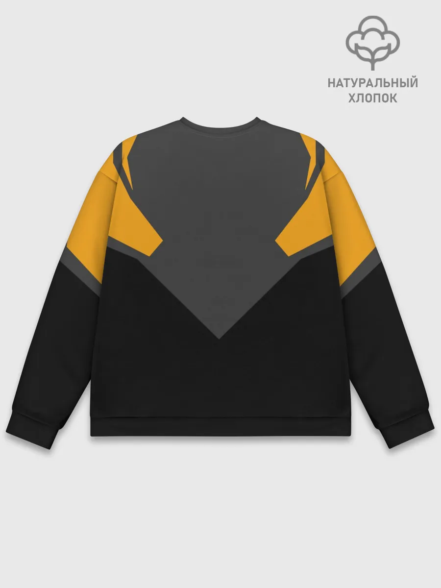 Мужской свитшот базовый / Хвост Феи абстрация