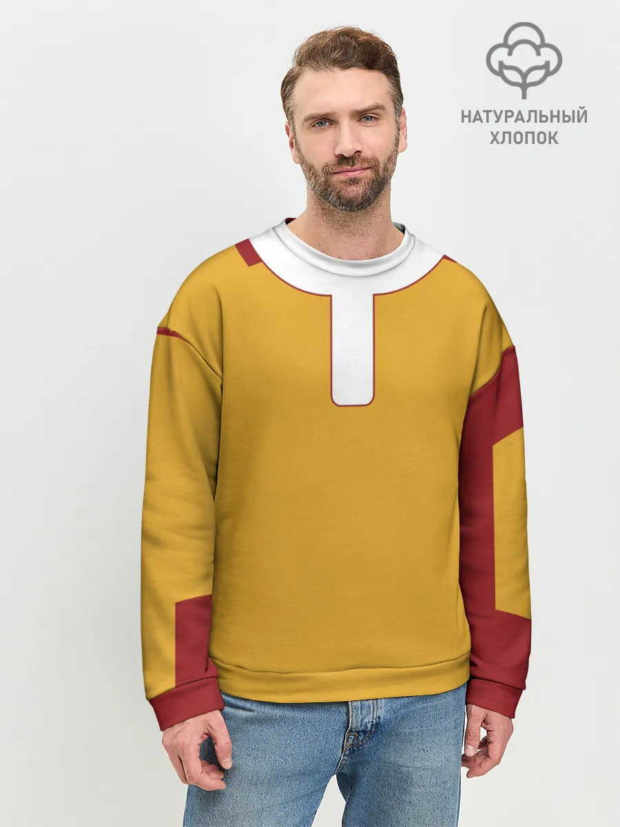Мужской свитшот базовый / ONE PUNCH MAN SAITAMA