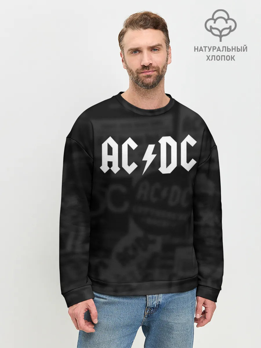 Мужской свитшот базовый / AC/DC
