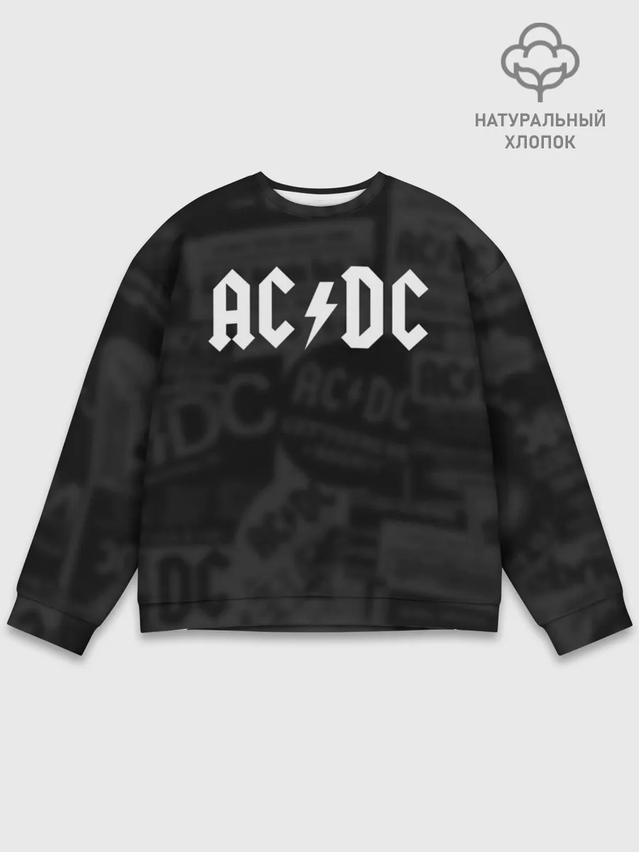 Мужской свитшот базовый / AC/DC