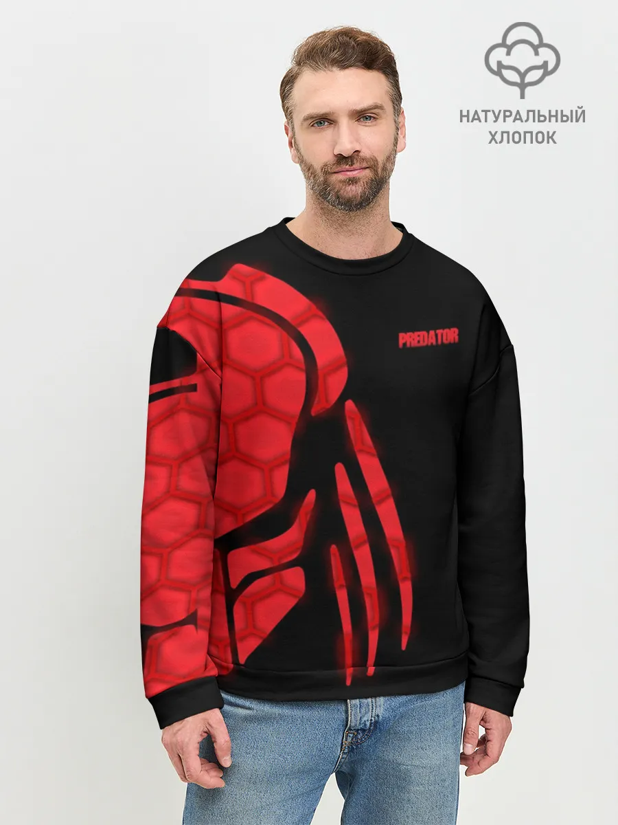 Мужской свитшот базовый / ХИЩНИК | PREDATOR.