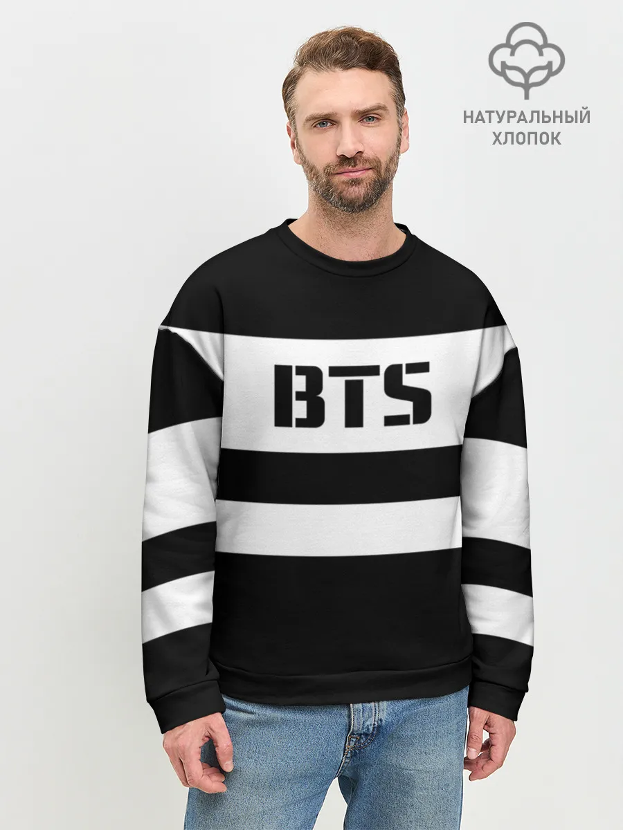 Мужской свитшот базовый / BTS
