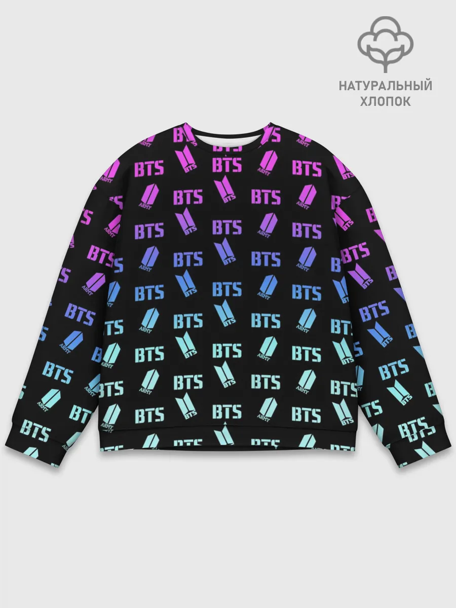 Мужской свитшот базовый / BTS