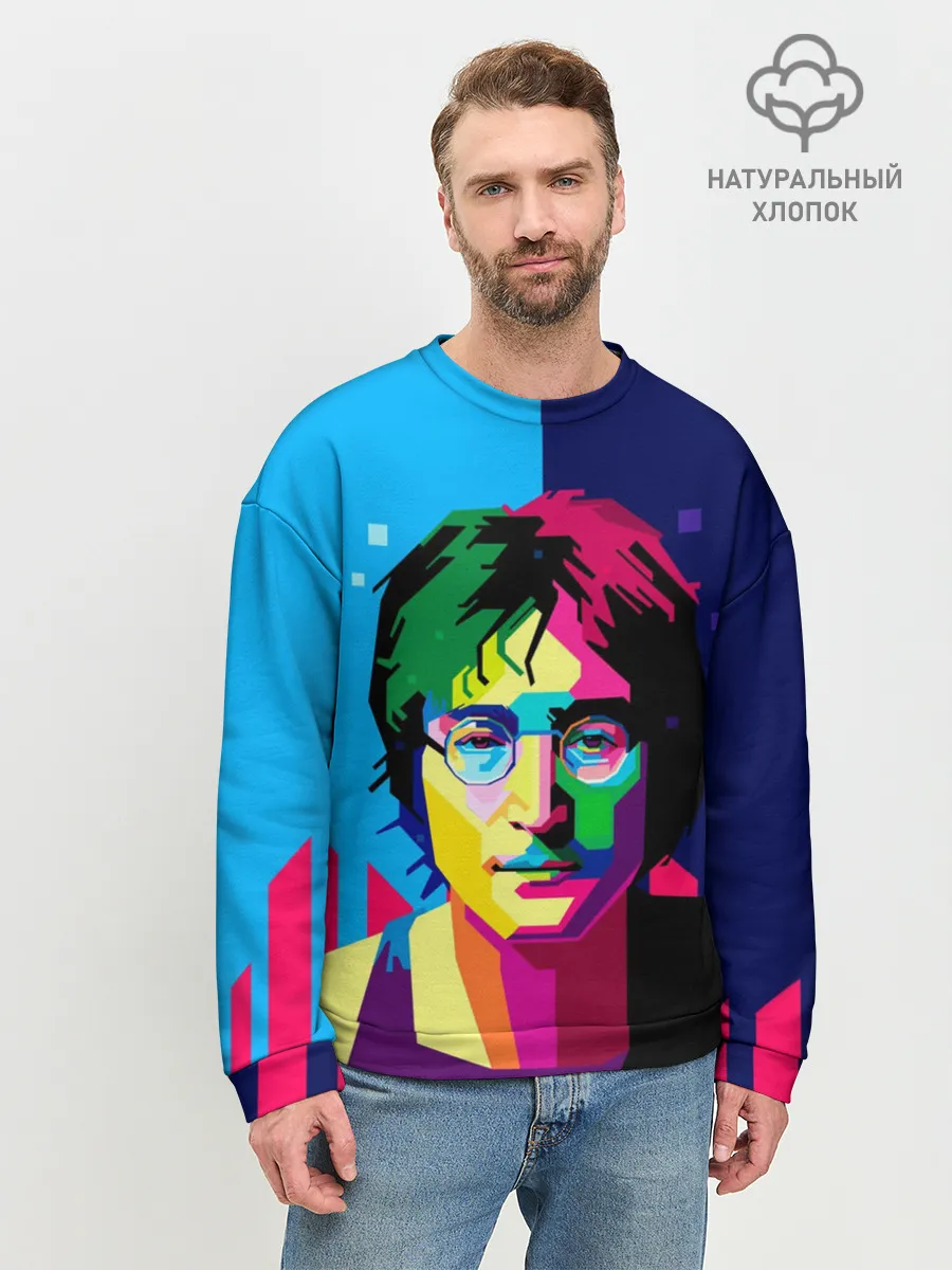 Мужской свитшот базовый / Джон Леннон