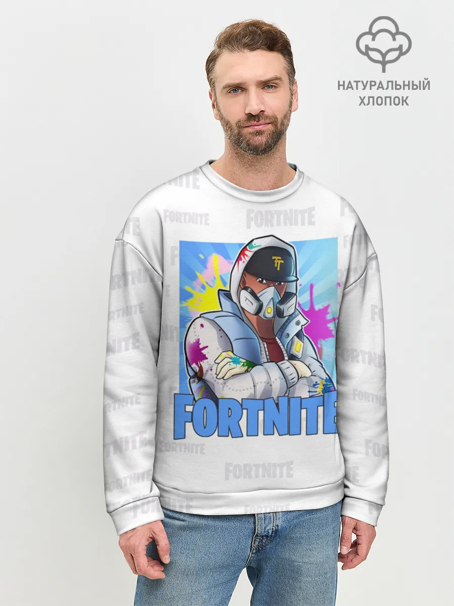 Мужской свитшот базовый / Fortnite Fan Art