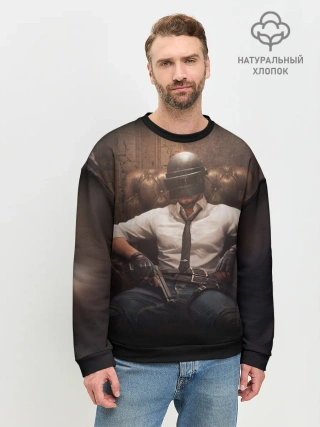 Мужской свитшот базовый / PUBG | ПАБГ