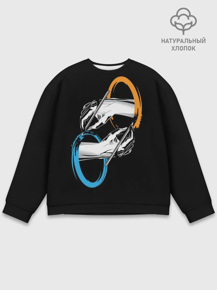 Мужской свитшот базовый / Portal