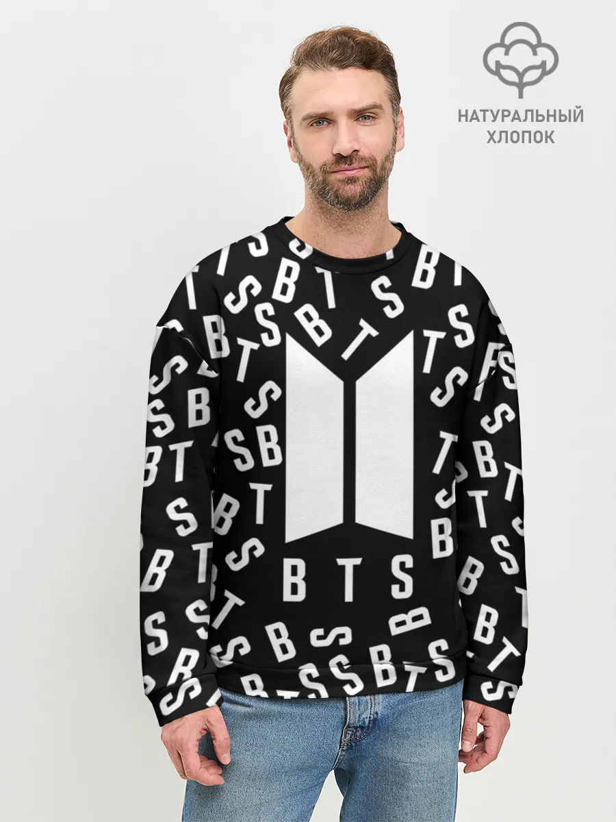 Мужской свитшот базовый / BTS