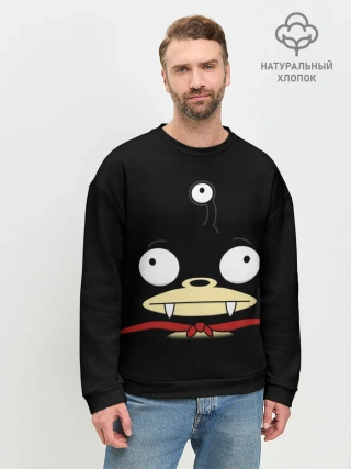 Мужской свитшот базовый / Футурама - зверек