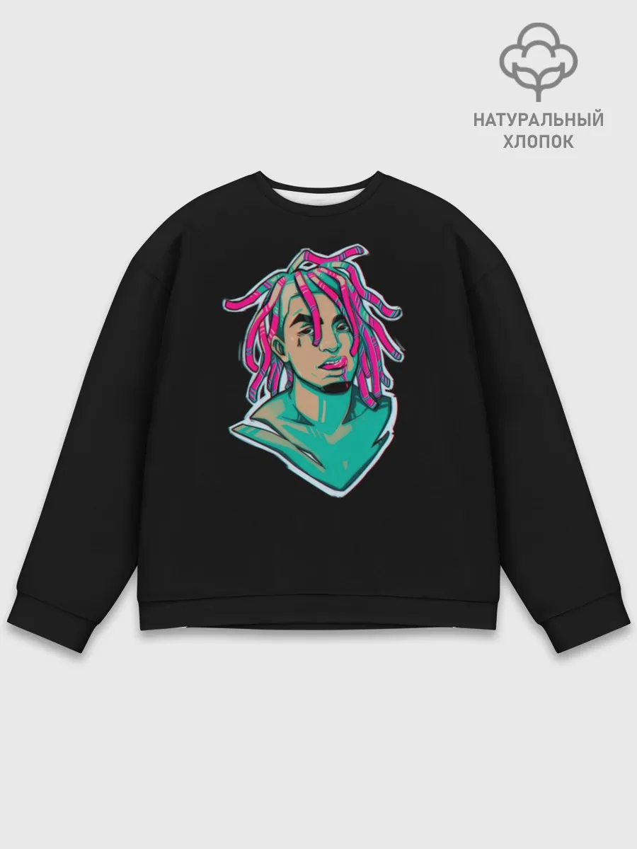 Мужской свитшот базовый / Lil Pump