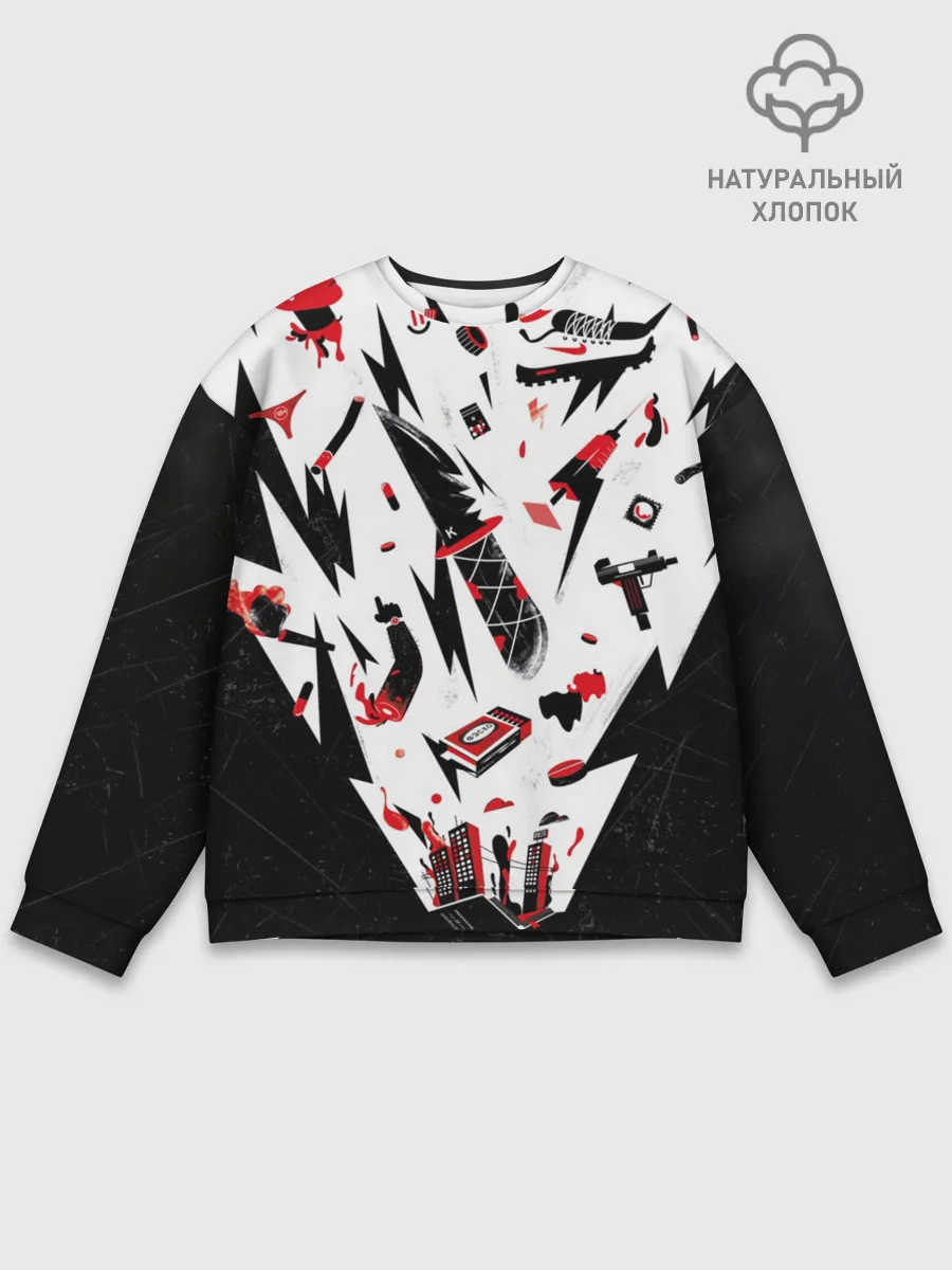 Мужской свитшот базовый / Кровосток