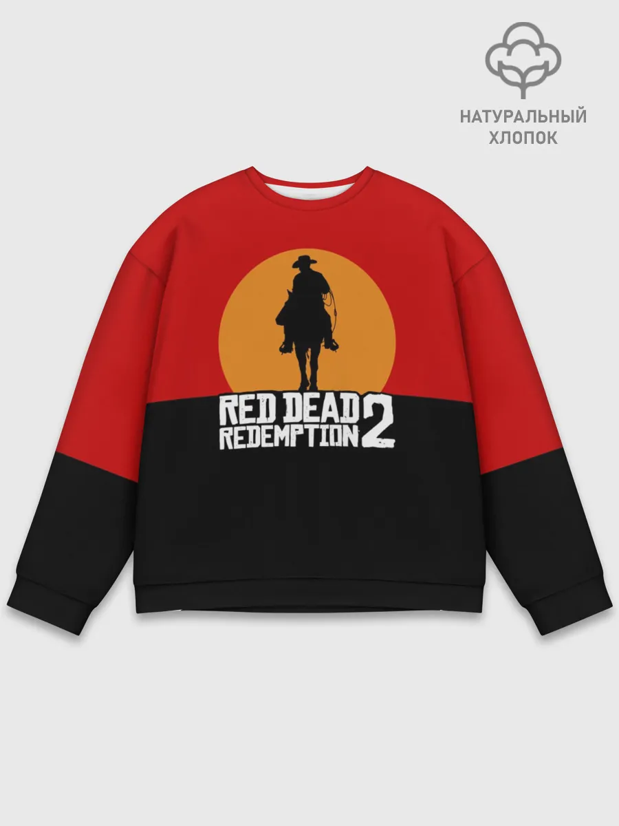 Мужской свитшот базовый / Red Dead Redemption 2
