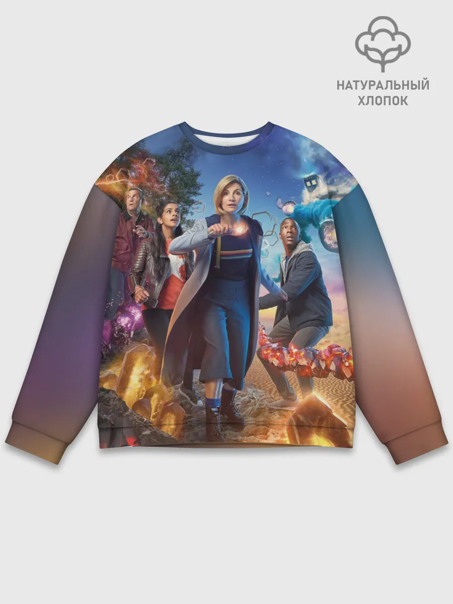 Мужской свитшот базовый / Doctor who