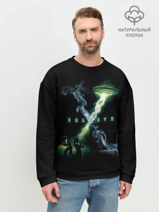 Мужской свитшот базовый / Believe