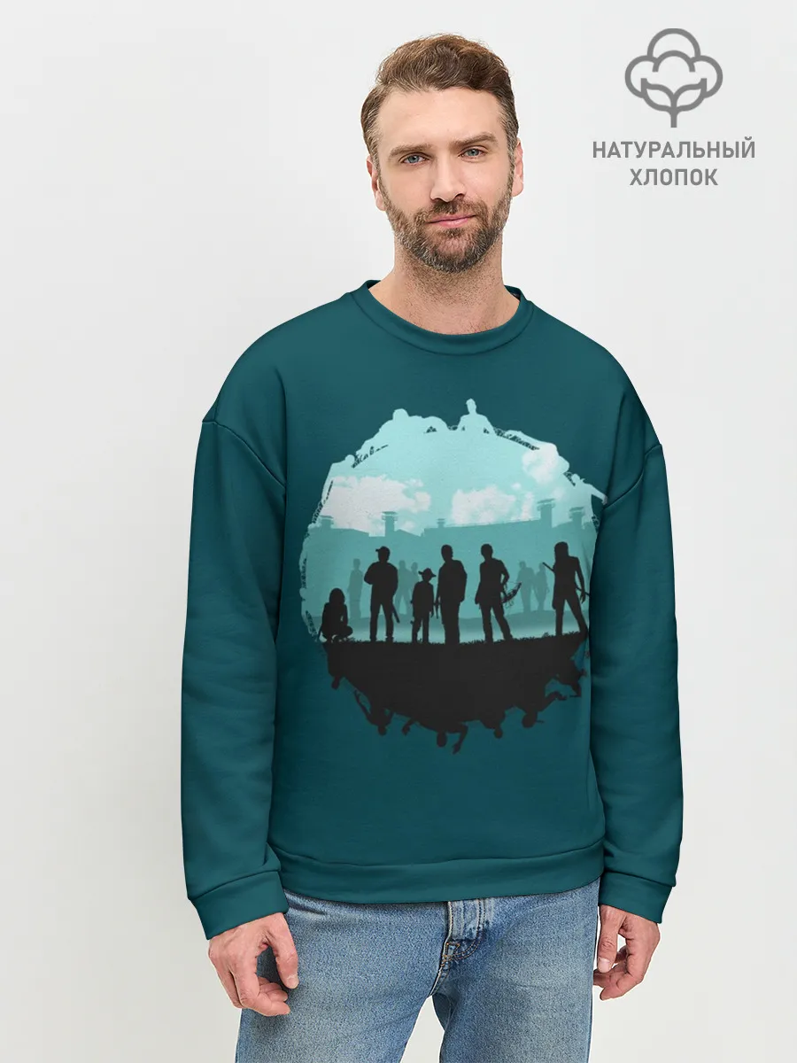 Мужской свитшот базовый / Ходячие Мертвецы
