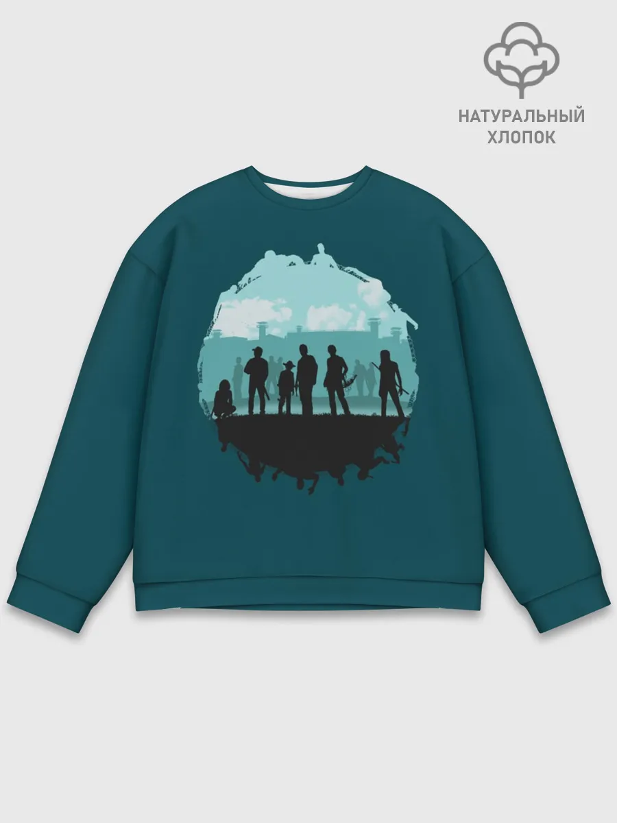 Мужской свитшот базовый / Ходячие Мертвецы