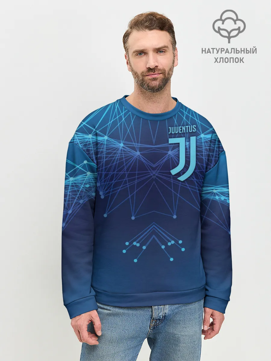 Мужской свитшот базовый / Juventus Lifestyle