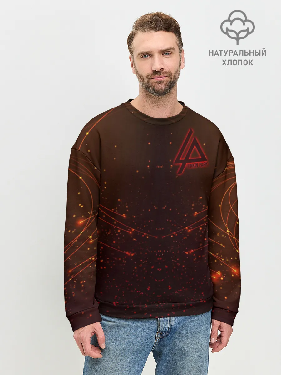 Мужской свитшот базовый / Linkin Park Light
