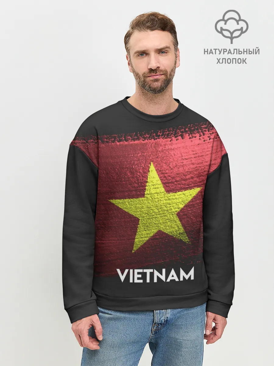 Мужской свитшот базовый / VIETNAM