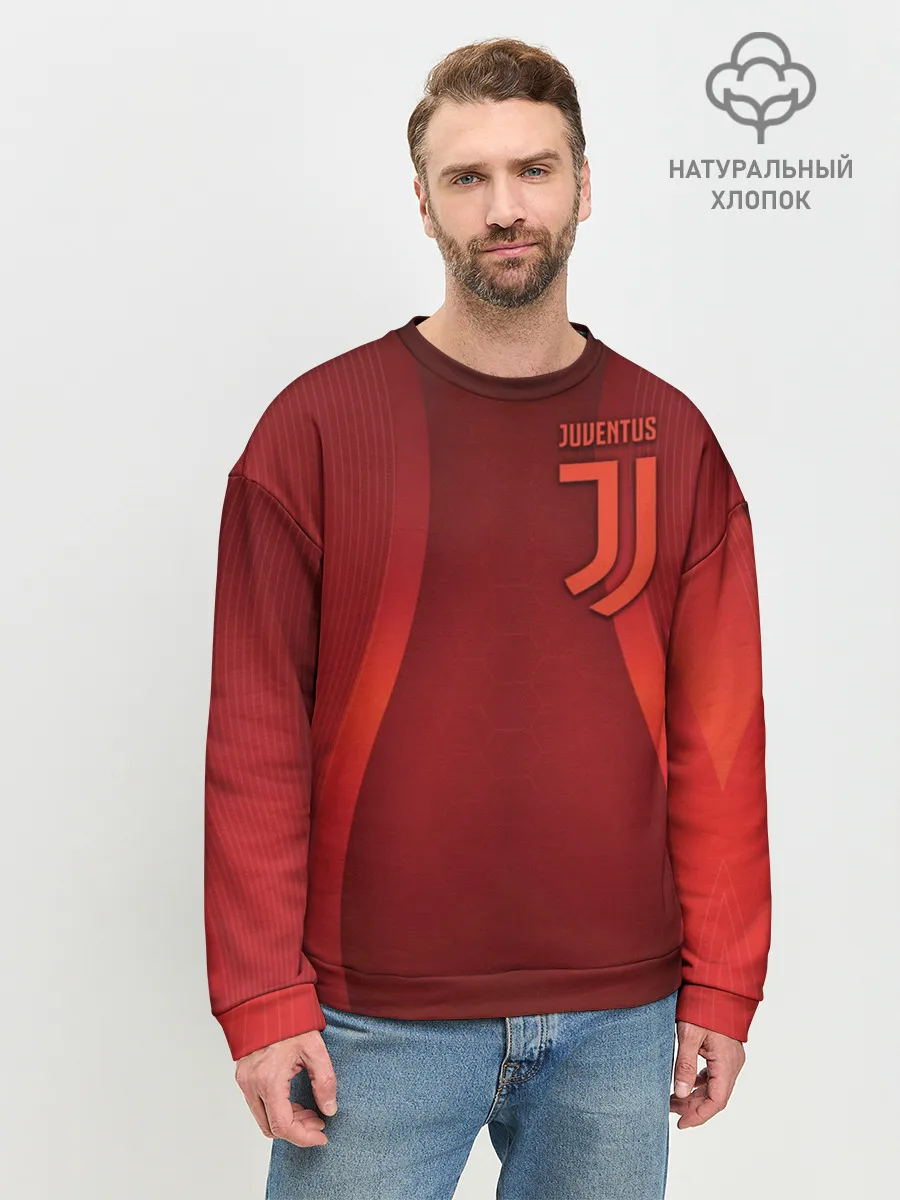 Мужской свитшот базовый / Juventus new uniform