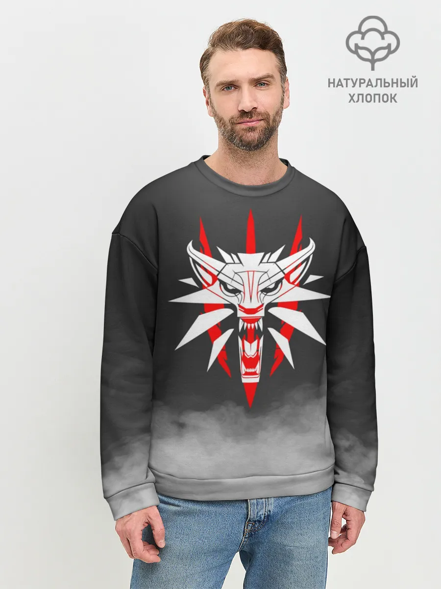 Мужской свитшот базовый / THE WITCHER 3