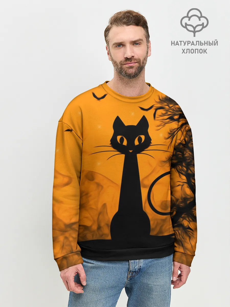 Мужской свитшот базовый / Halloween