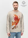 Мужской свитшот базовый / Paint Fox