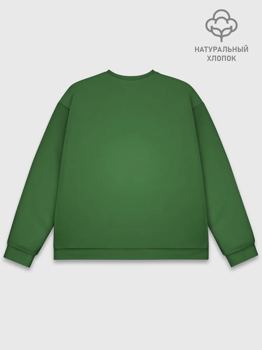 Мужской свитшот базовый / Minecraft Печенька