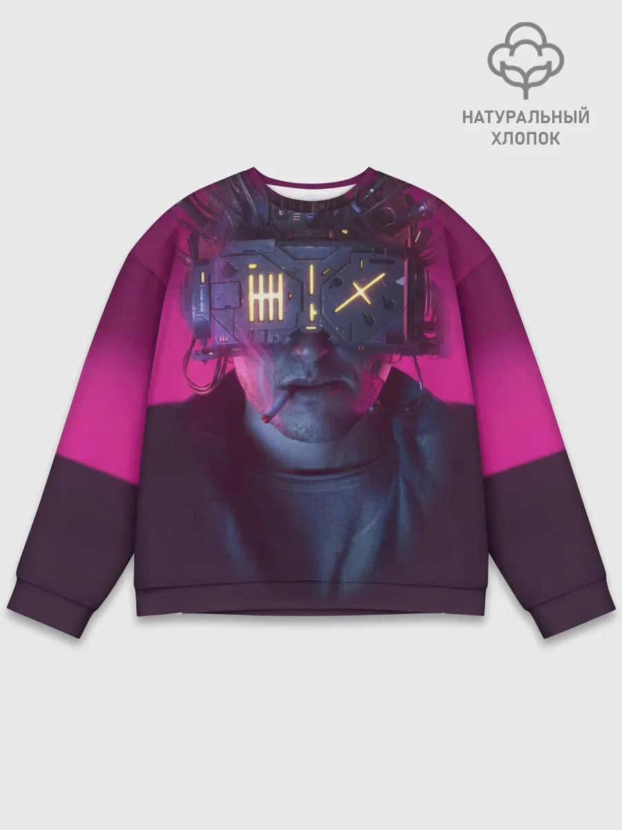 Мужской свитшот базовый / Нейромант