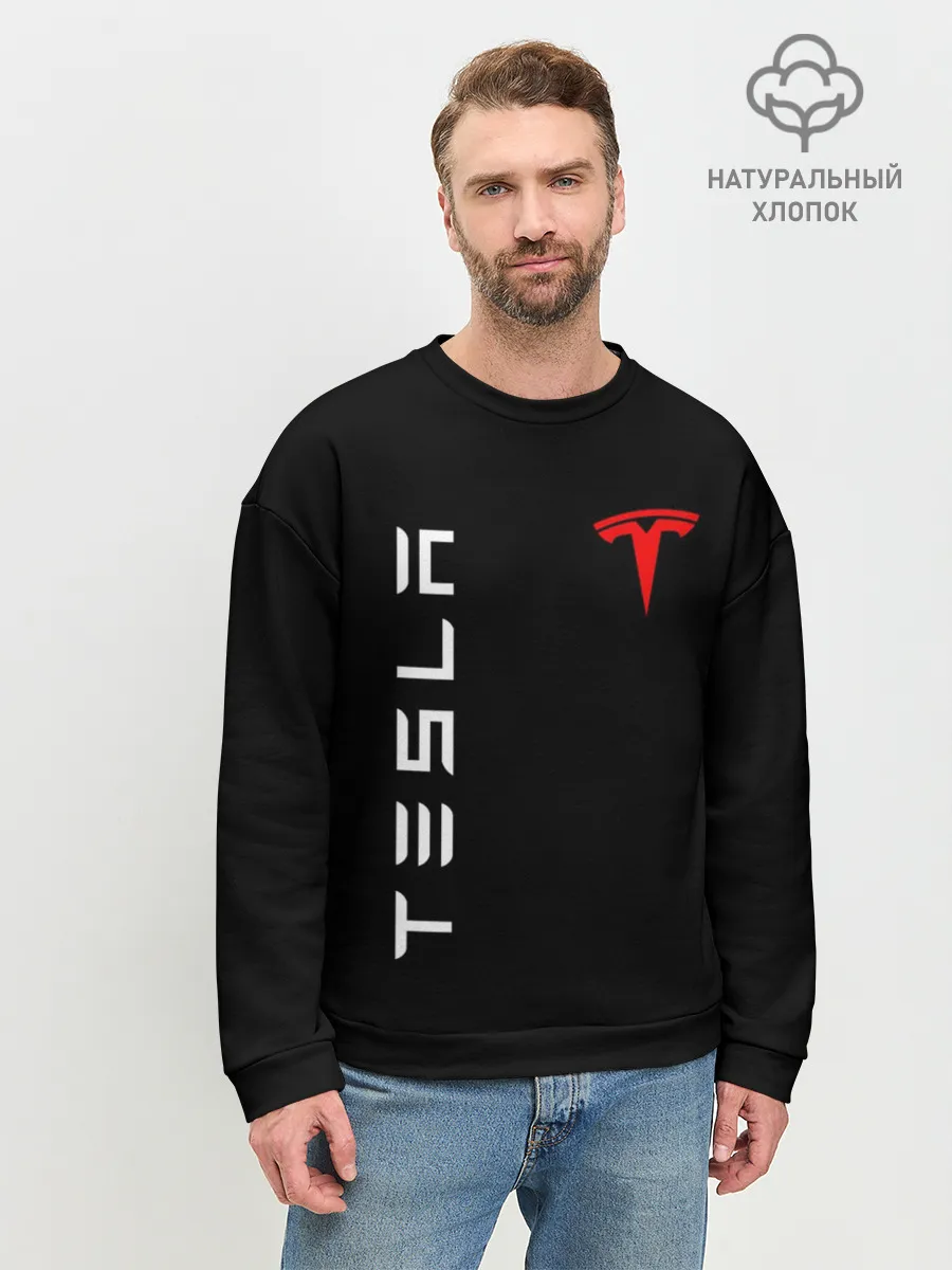 Мужской свитшот базовый / TESLA