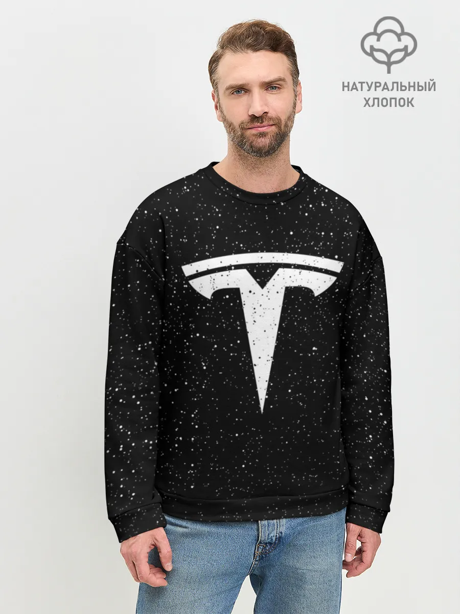 Мужской свитшот базовый / TESLA SPACE