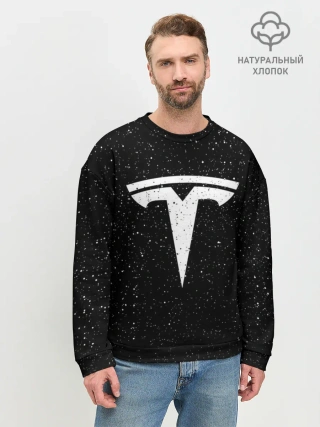 Мужской свитшот базовый / TESLA SPACE