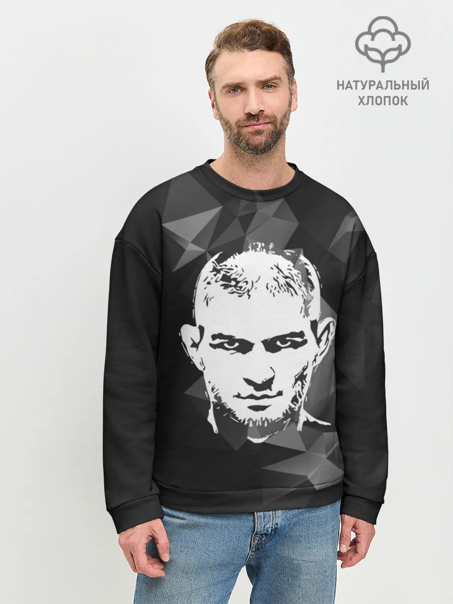 Мужской свитшот базовый / KHABIB NURMAGOMEDOV.