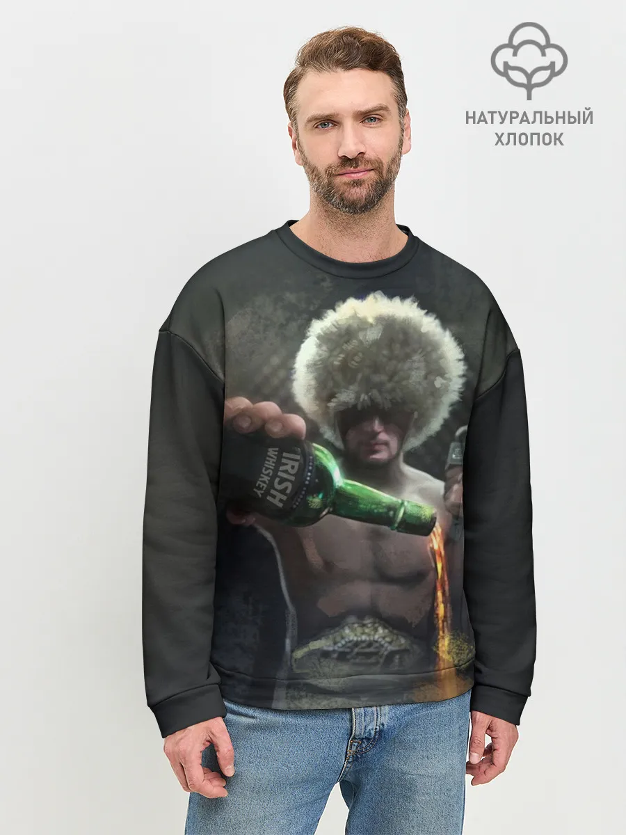 Мужской свитшот базовый / Conors Whiskey