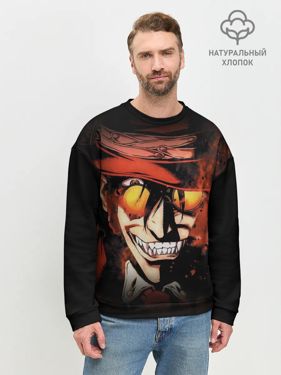 Мужской свитшот базовый / 1234