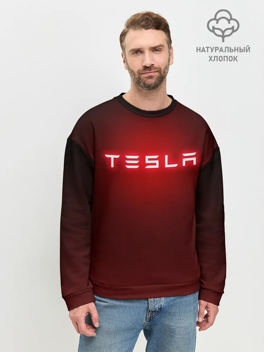 Мужской свитшот базовый / TESLA