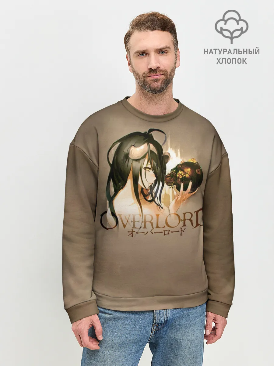 Мужской свитшот базовый / Overlord Albedo