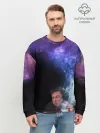 Мужской свитшот базовый / Elon Musk space Илон Маск