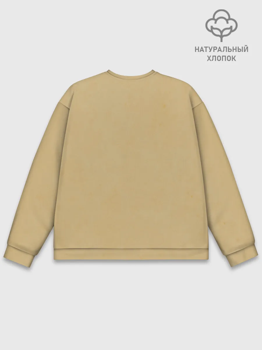 Мужской свитшот базовый / Гомер Да Винчи