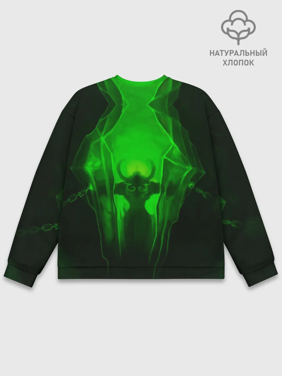 Мужской свитшот базовый / Демон легиона