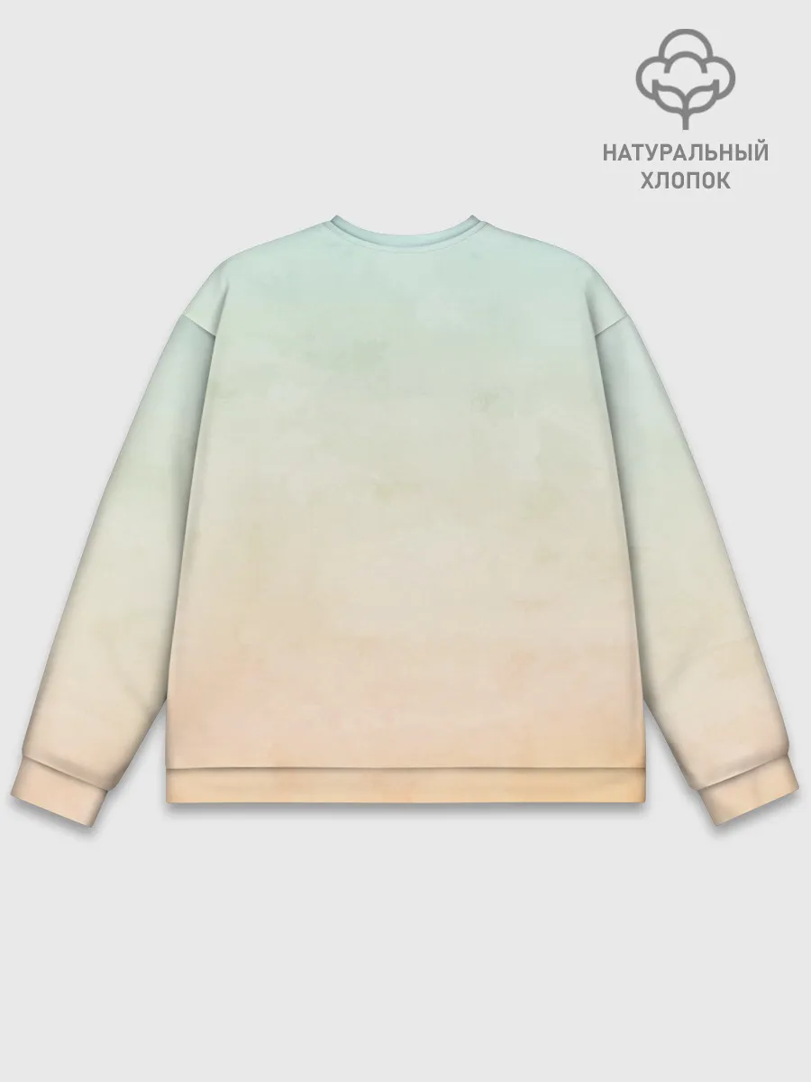 Мужской свитшот базовый / Puglie Pug Like