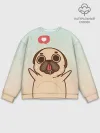 Мужской свитшот базовый / Puglie Pug Like