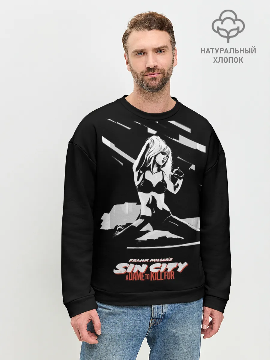 Мужской свитшот базовый / Sin City - Nancy